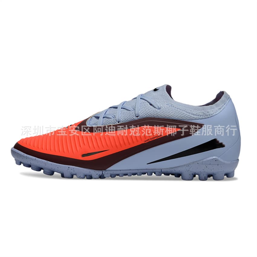 Cross-border wholesale Phantom 6 Academy double-layer fish silk knitted studded football shoes for men and women 1