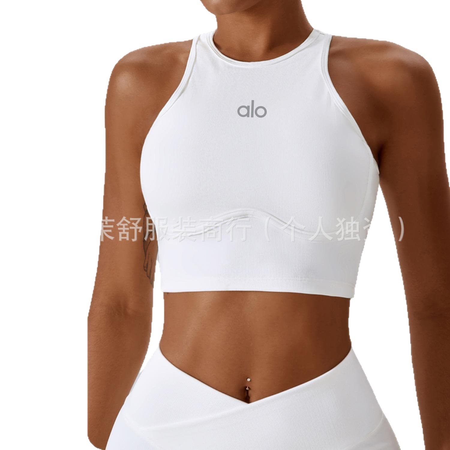 Sports bra, underwear for gym, yoga clothing, leggings, trousers, beautiful back 5