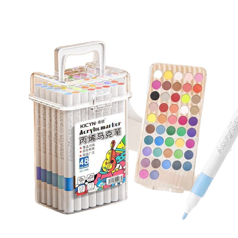 Acrylic, marker, children's watercolour for students, crayons for kindergarten 5
