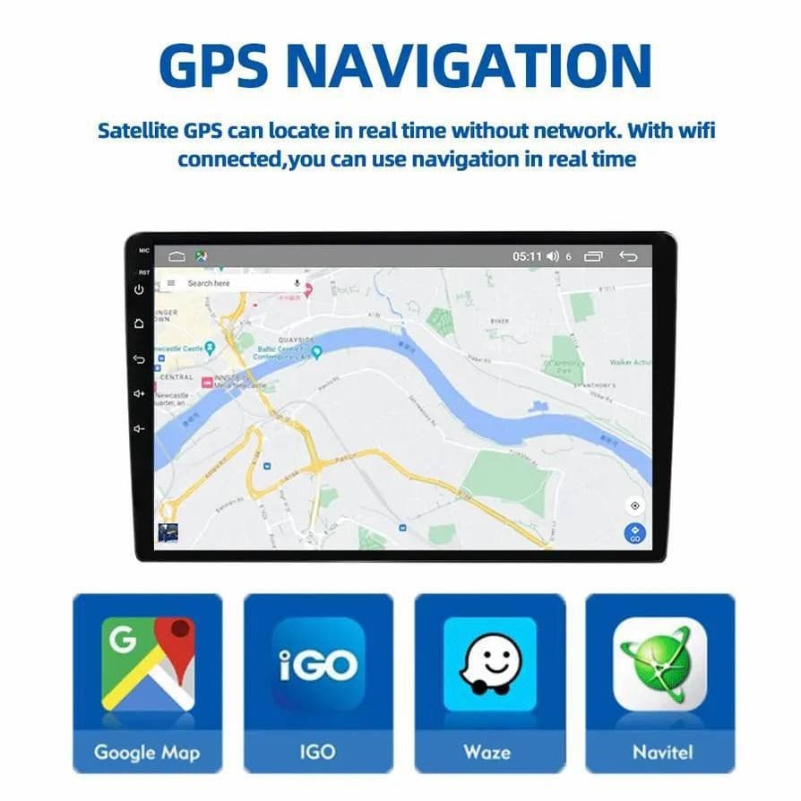 9/10 inch 13 inch Novida NWDP13 P15 P17 car navigation GPS wireless carplay Android car 2