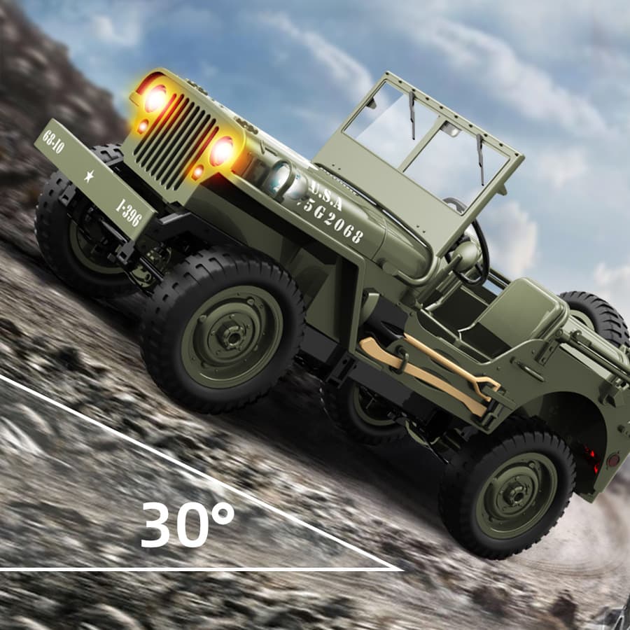 JJRC (Cross-border trading), realistic four wheel drive SUV, remote control car, toy car, scale 1:10, 4G 2
