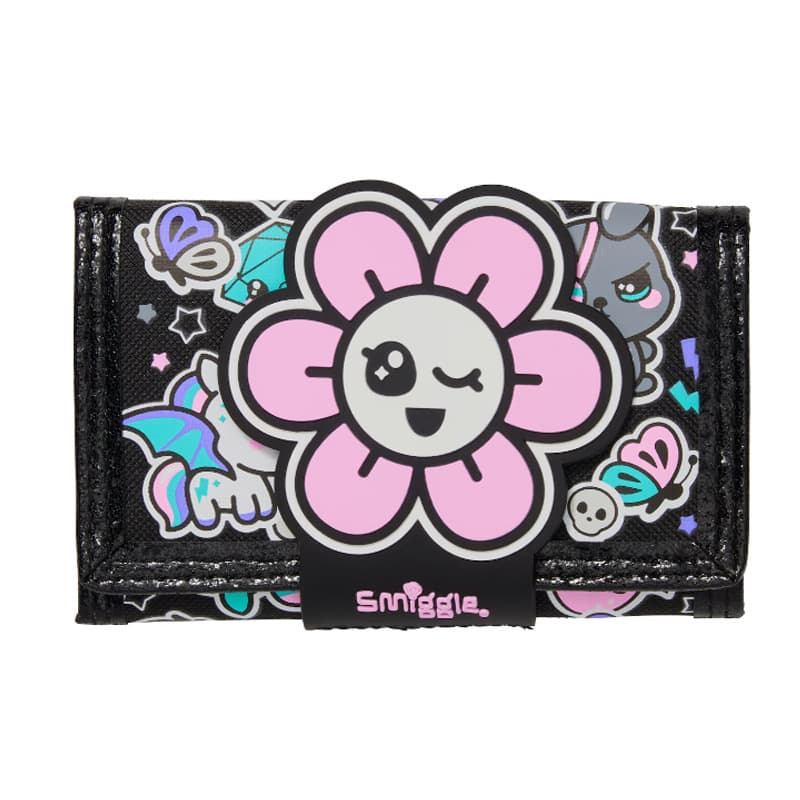 Wallet, cards, key bag for students, folding small bag 4