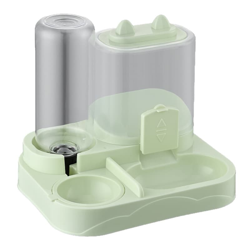 Cat food automatic feeder cat bowl dog bowl stainless steel cat food bowl drinking water feeding integrated cat bowl pet double bowl 5