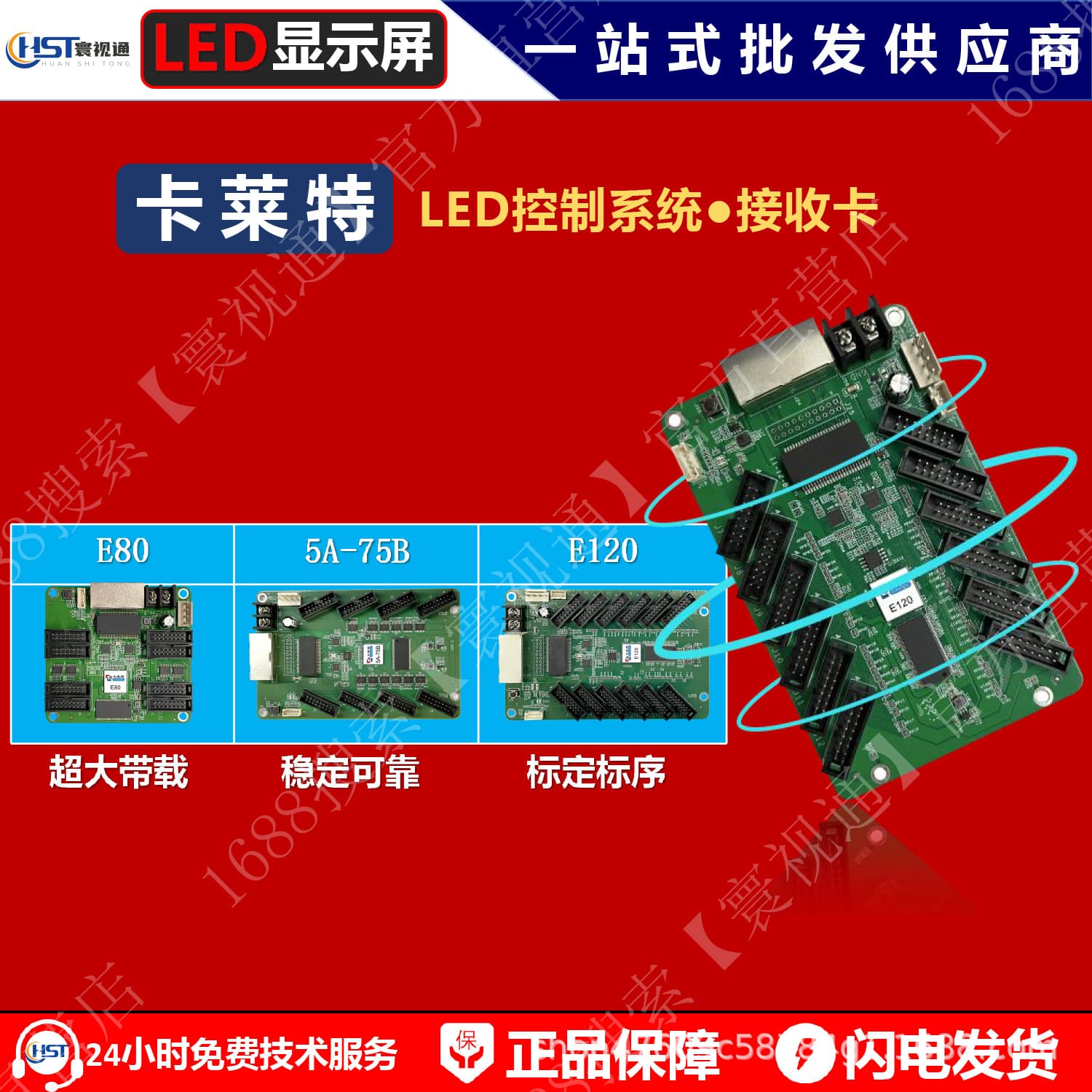 Full-Color LED Display Synchronous Control Card for Indoor/Outdoor Module Systems 1