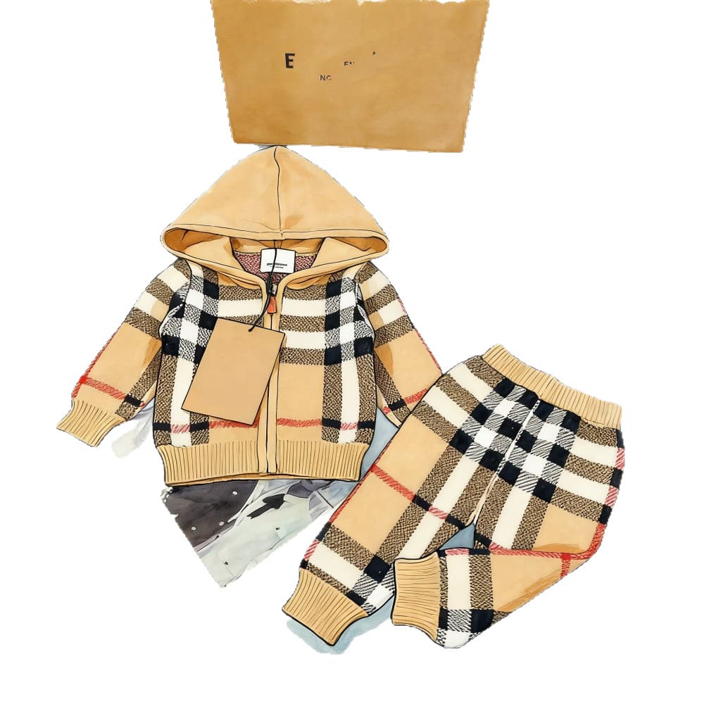 Children's knitted demi-season sweatshirt, hoodie for boys with zipper, set, dress 5