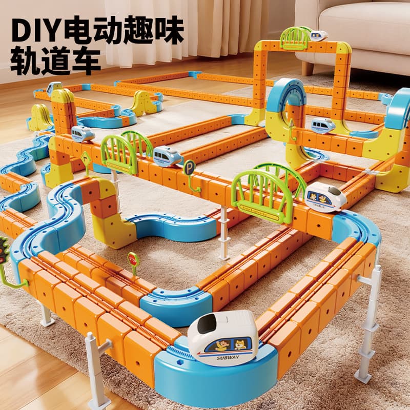 (Cross-border trading), anti-gravity magnetic constructor, magic variable subway, toy for boys 2