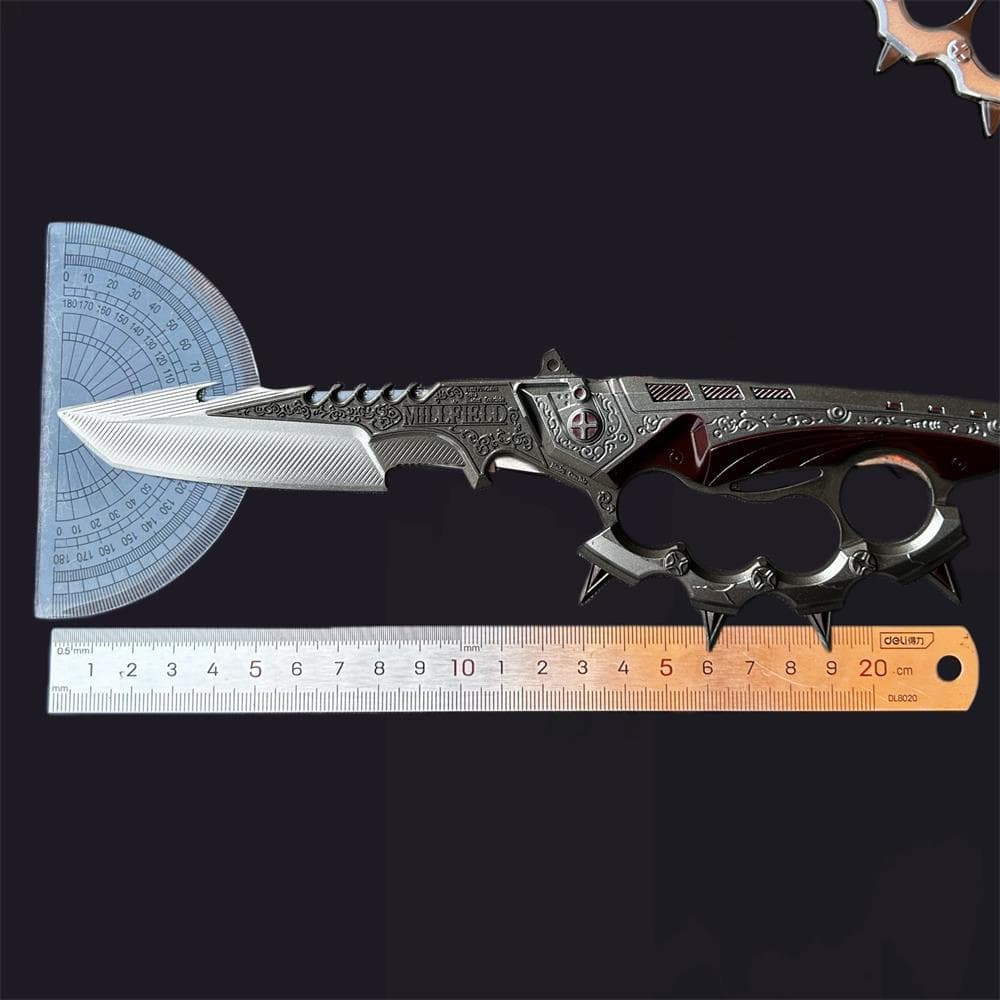 A complete set of models of Delta game peripheral weapons, Creed Polaris toy blade, Shadow Edge collection ornaments, unsharpened 2