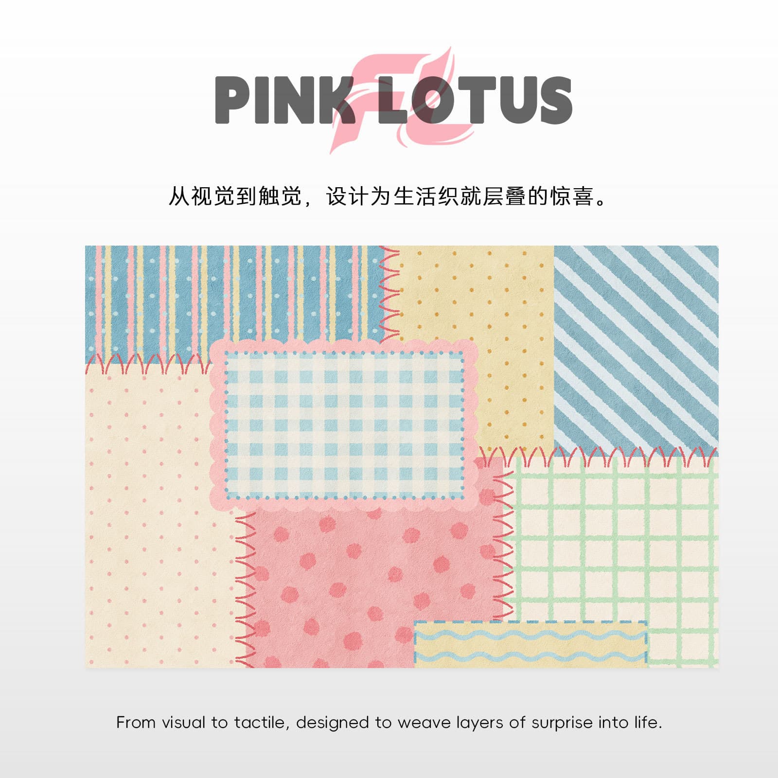 Soft carpet for living room for bed, wide color palette 3