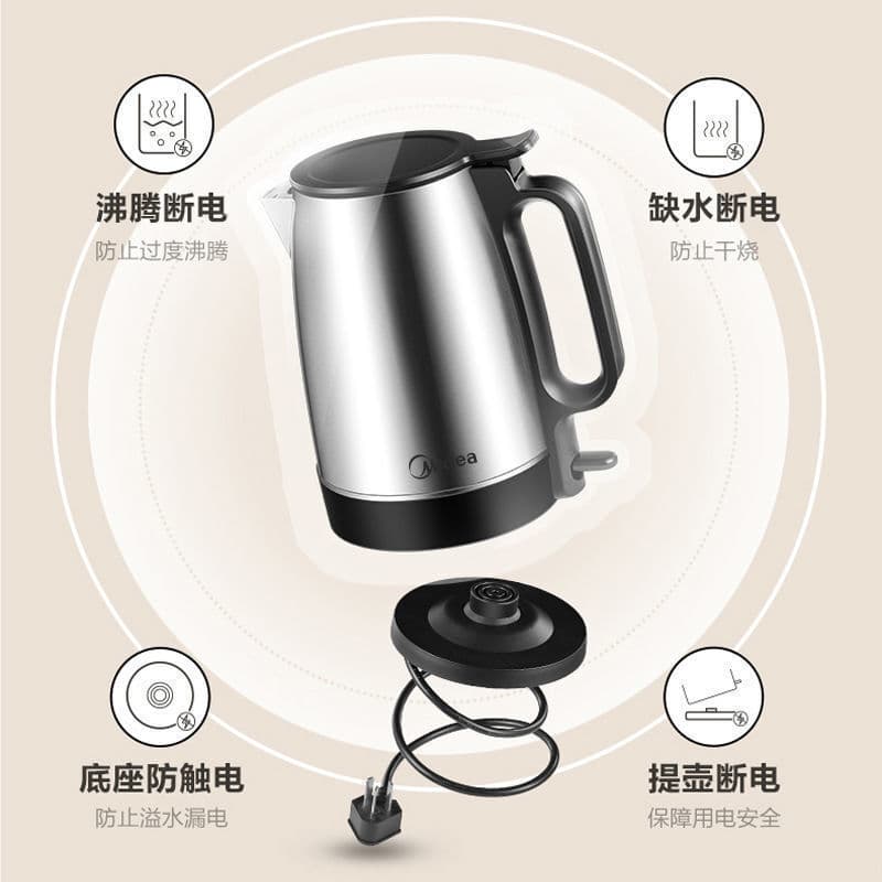 Teapot stainless steel, 17x, stainless steel AISI 304, (Physicals) 2