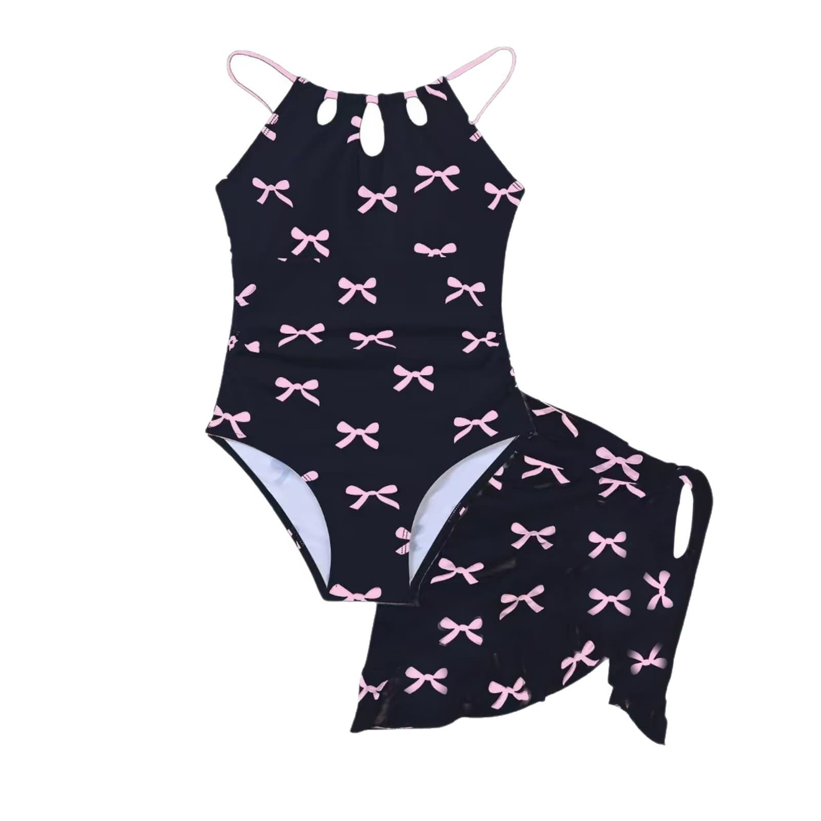 Children's cute beach swimwear, Chanel style 5