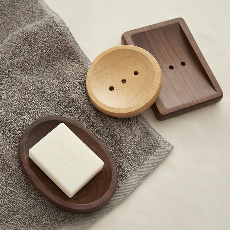 Wooden soap holder, drying rack, box 4