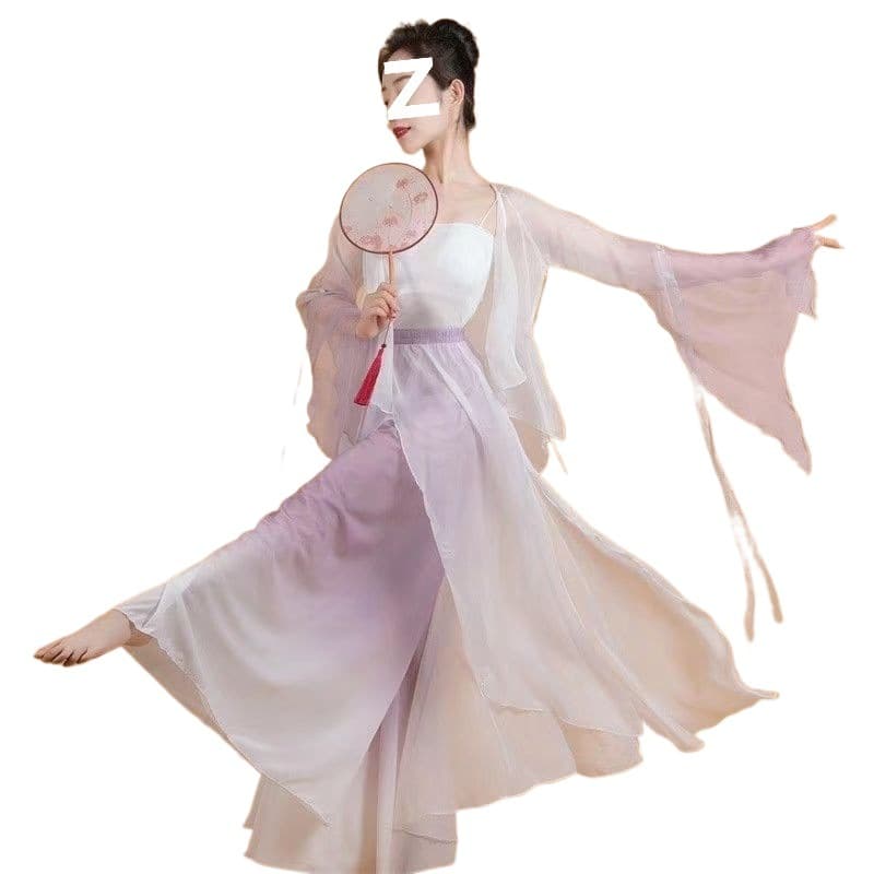 Classic Hanfu, sports clothing, suit, set, Chinese style 5