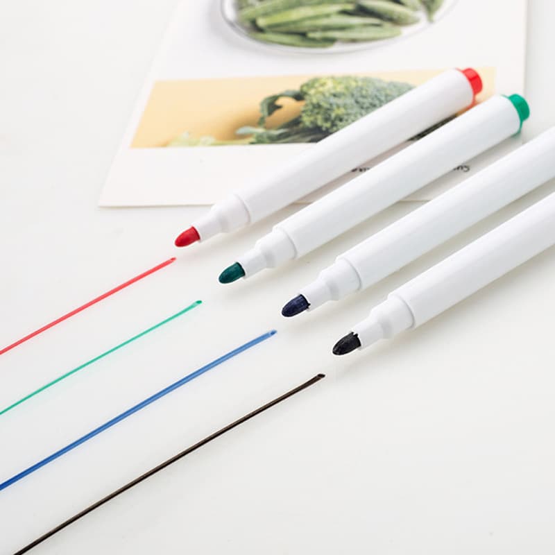 Whiteboard matching whiteboard pen, children's erasable drawing pen, magnetic line width 1.5MM marker pen in stock