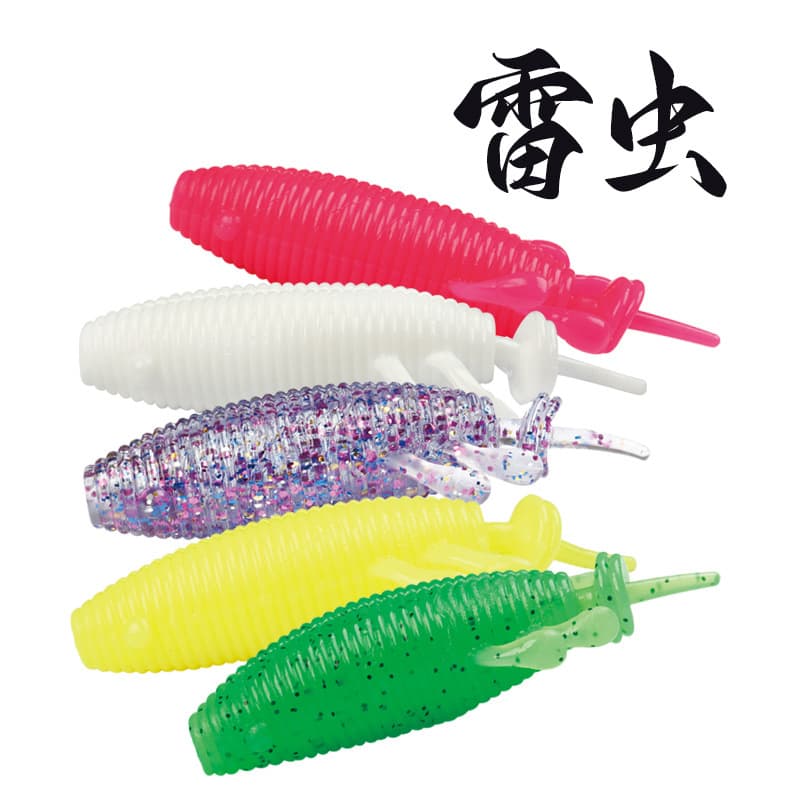 Manufacturer's lure soft bait black fake bait floating soft worm thunderworm 8cm/13g black fish special killing crank hook lure