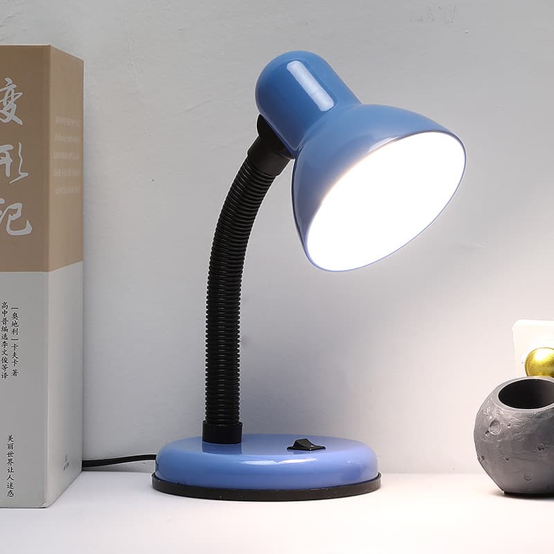 LED replaceable light bulb eye protection reading lamp plug-in student dormitory desk learning old-fashioned bedside writing lamp