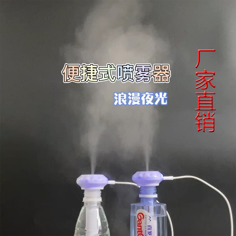 USB Mini Travel Humidifier Spray Bottle