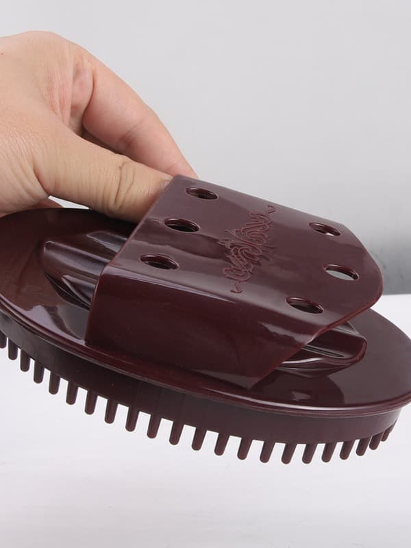 Capricorn Massage Meridian Brush with Magnetic Stone and Essential Oil