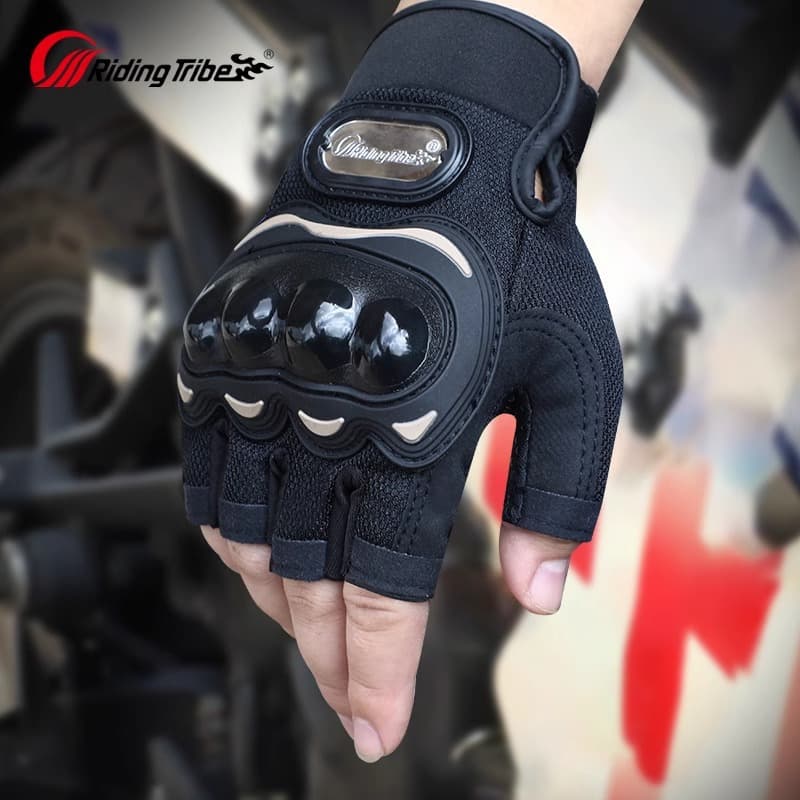 Non-slip travel gloves, off-road breathable racing car, fingerless