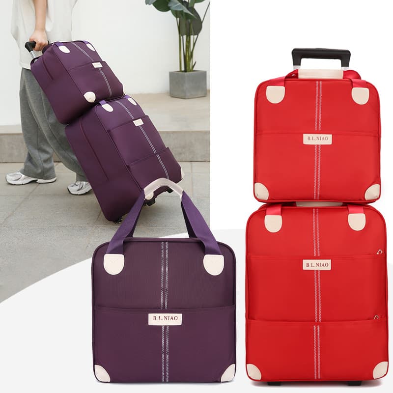 Suitcase, handheld luggage travel bag for men and women, with your logo imprint