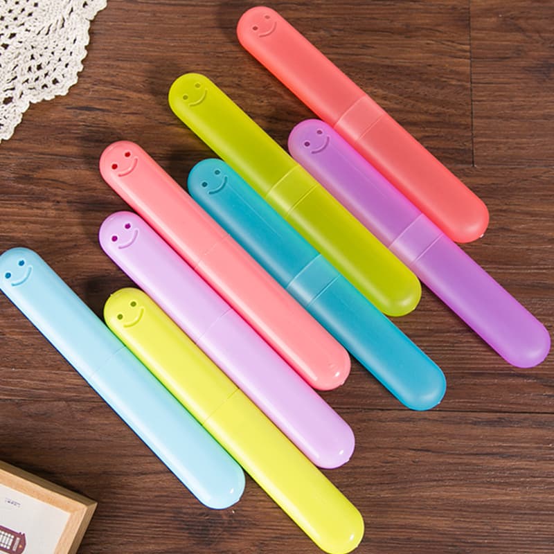 Handheld toothbrush for traveling, storage box for face washing