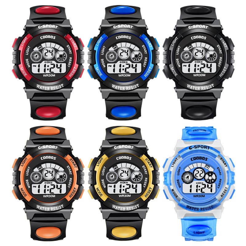 Children's universal waterproof electronic mechanical watch, for teenagers