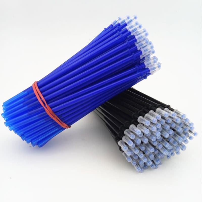 Factory Direct Sales Motor Capita Rubbing the neutral pen core 0.5 can wipe the pen core black blue 100 band bulk wholesale