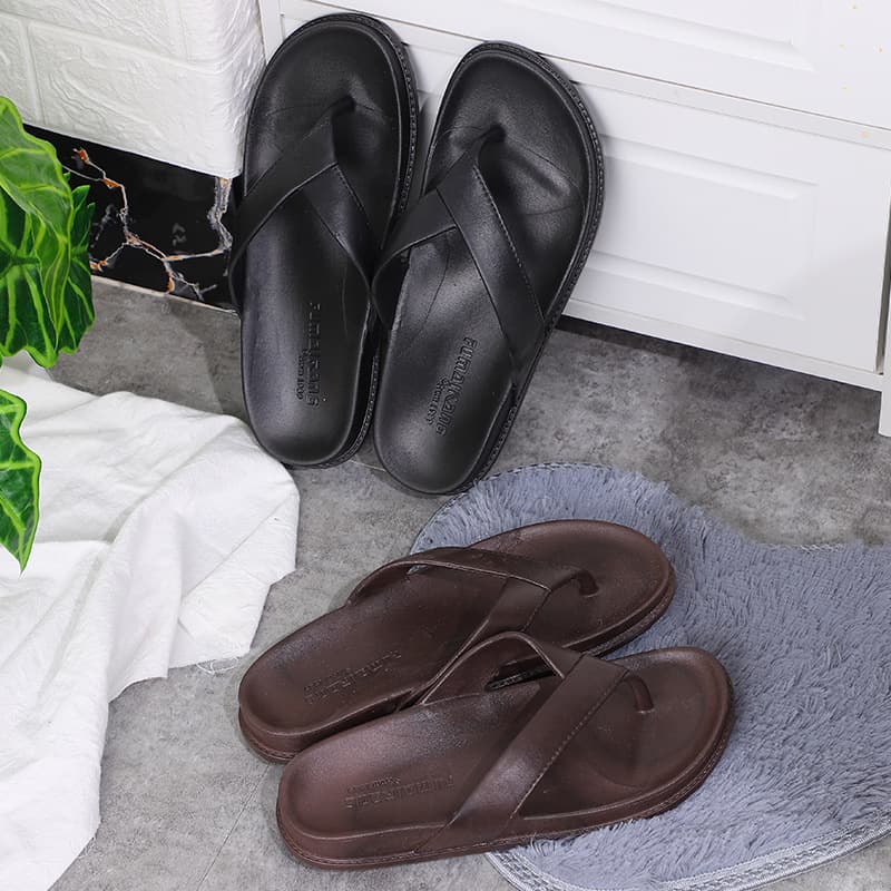 Men's flip flops, summer women's slippers for students, non-slip men's slippers, beach footwear, Korean style, suitable for outdoor wear, for beloved
