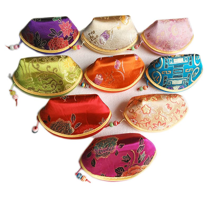Bar, wallet, small bag, brocade, factory direct supply