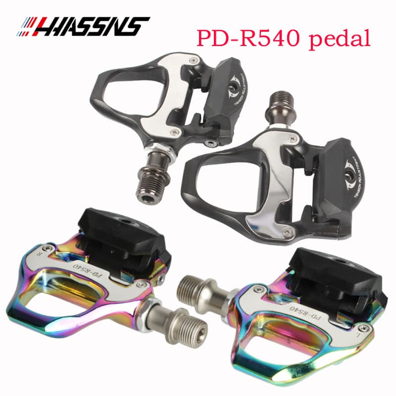 R540 R550 Locking Highway Bicycles Lock Self -Lock Footprint Step ultra -light pedal lock