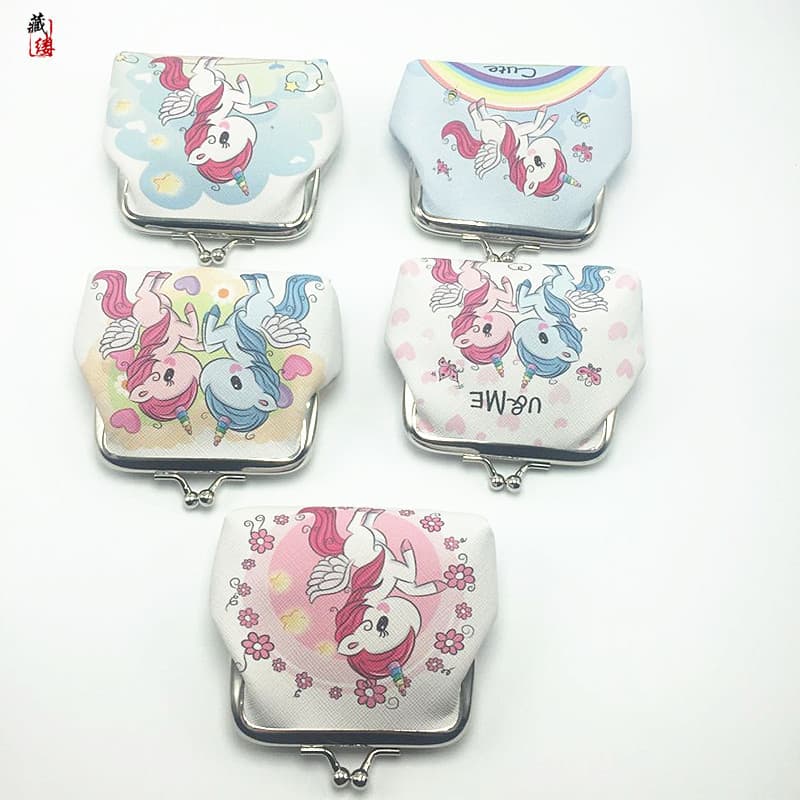 (Cross-border trading), cartoon children's wallet, small creative short coins