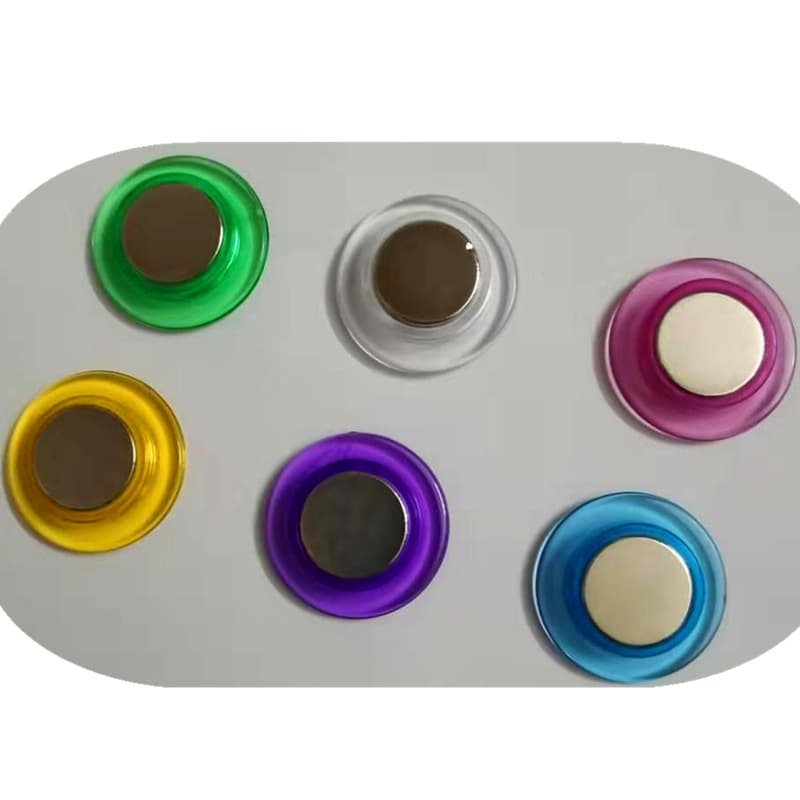Glass whiteboard strong magnetic magnetic granular magnetic nail magnetic buckle black white board suction iron stone magnetic bead diameter 3cm
