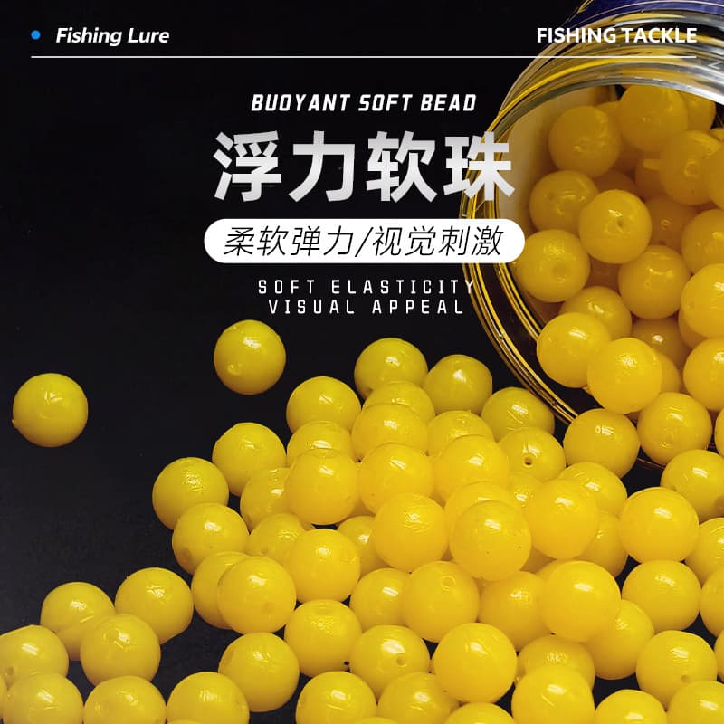 Factory wholesale buoyancy ball corn flavor TPR bait ball fake soft bait carp bait bulk fake bait bionic bait bass