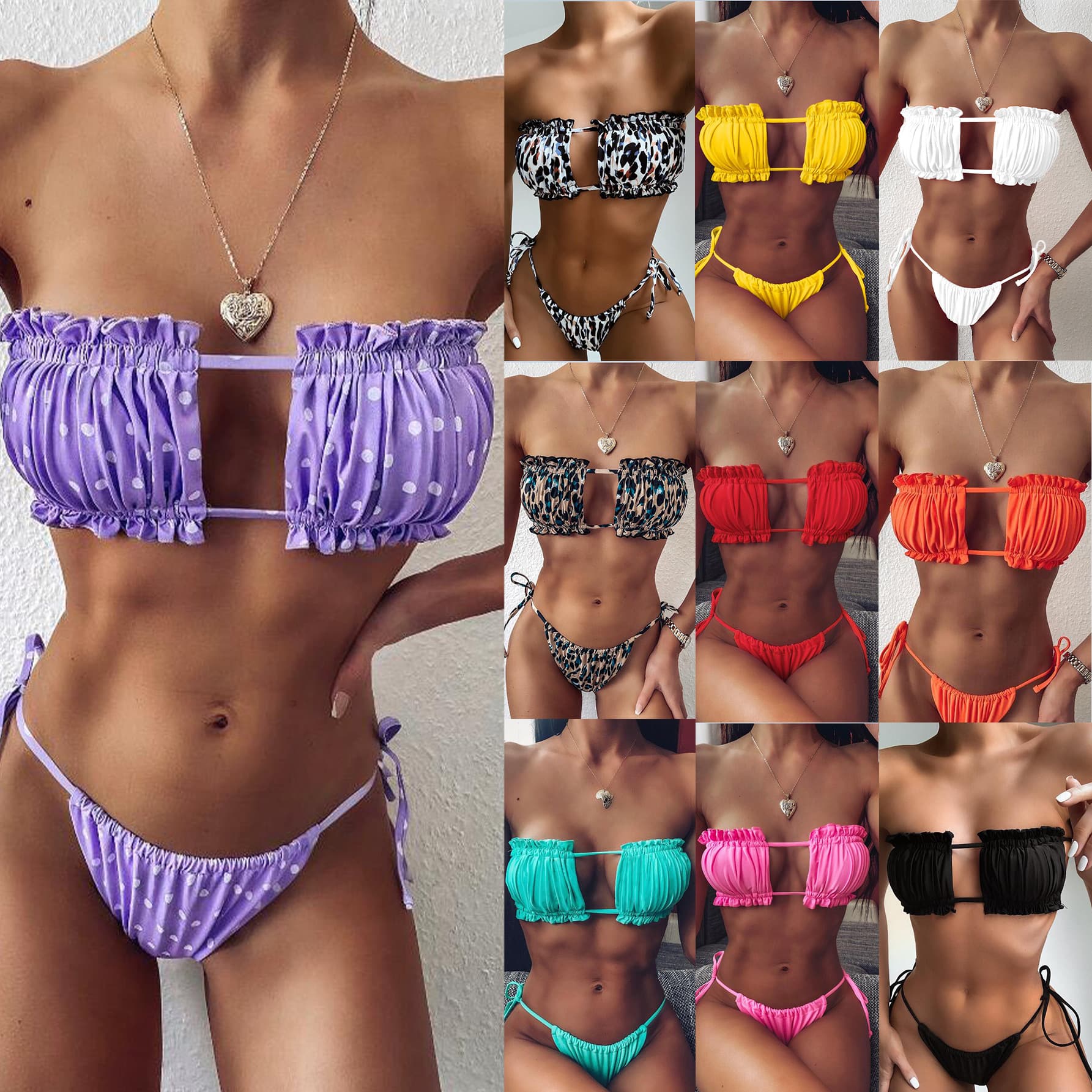 (Cross-border trading), sexy swimwear, 2020, European style, Amazon