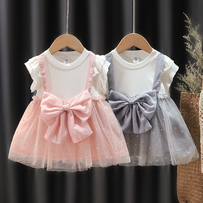 Dress, summer summer clothing, girl's skirt, set, small princess costume, 2021 collection