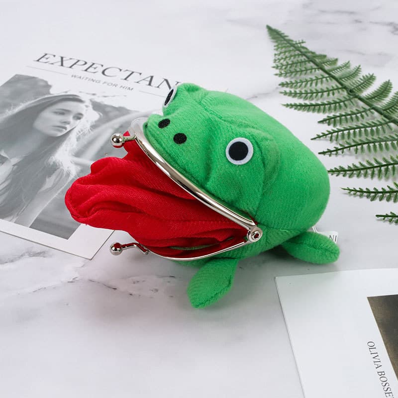 Green cartoon wallet, Birthday gift