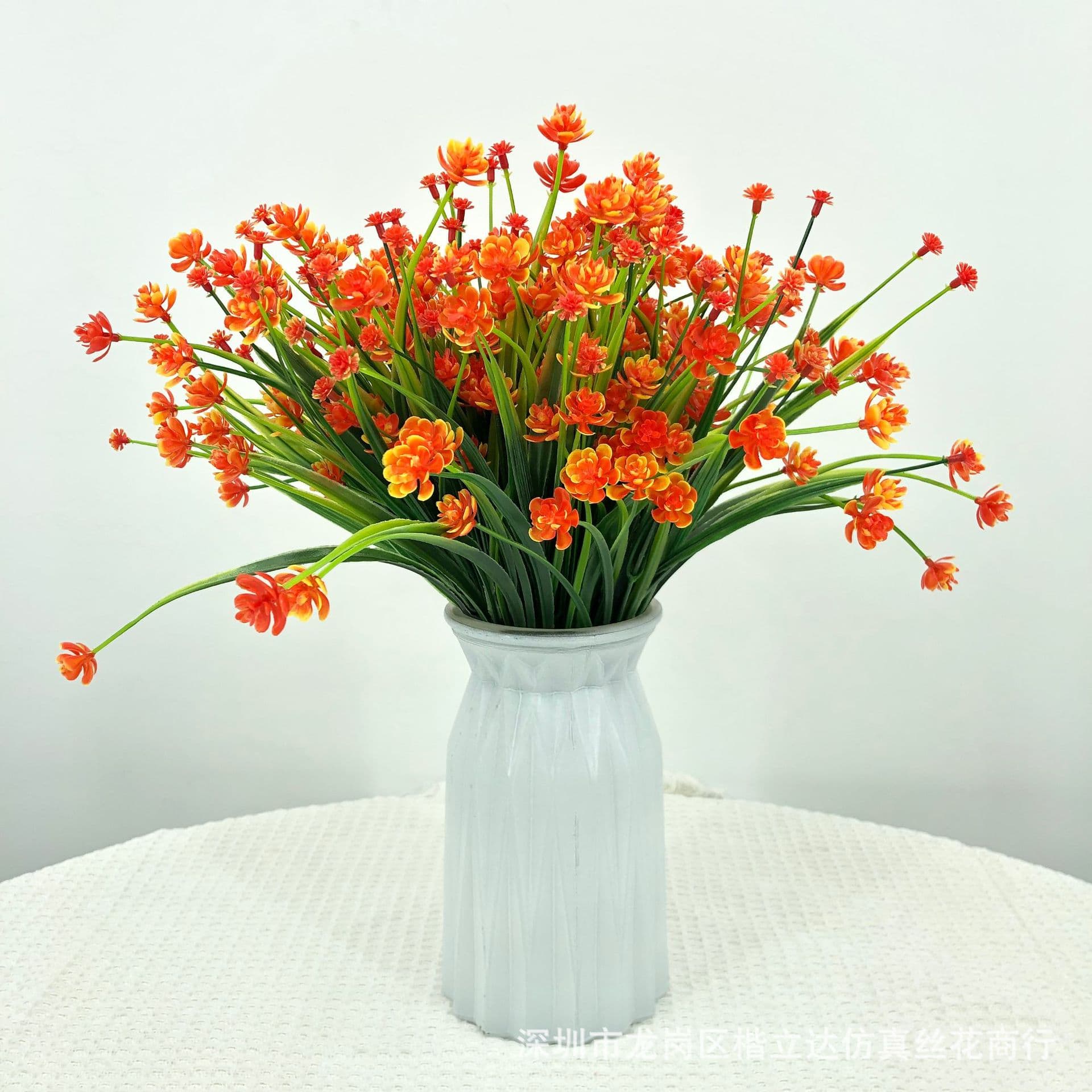 Amazon UV-resistant simulated flowers plastic flowers artificial flowers spring grass lotus flowers full of stars camellia