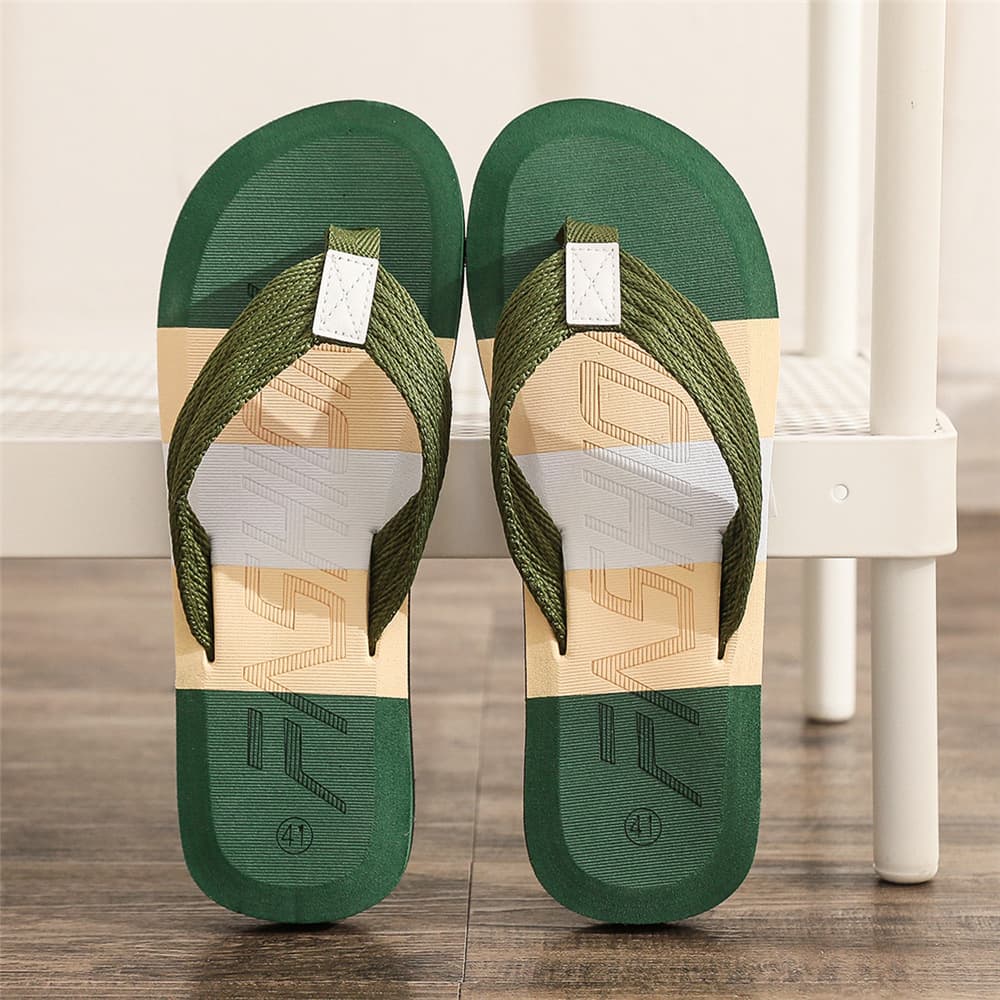 (Cross-border trading), fashionable flip flops, summer trend beach slippers, city style, European style