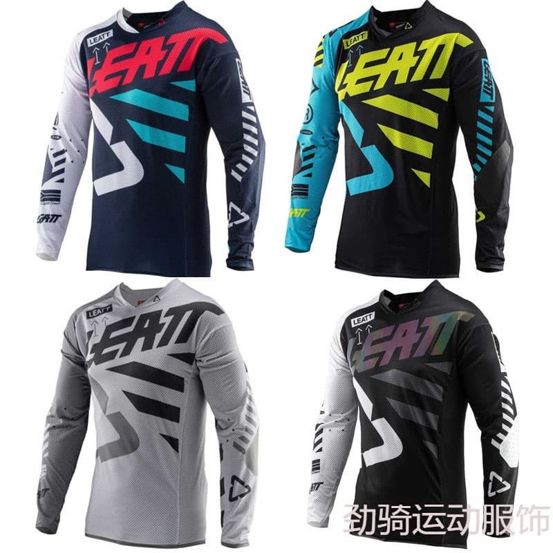 Quick dry long-sleeve, mountain bike, jersey, off-road road racing car