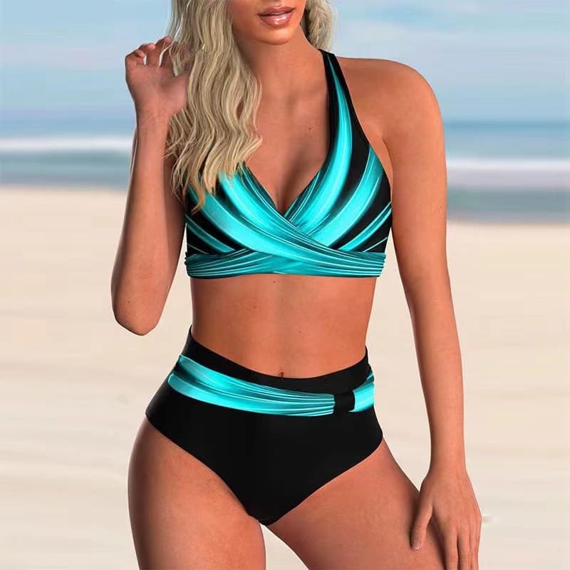 (Cross-border trading), fresh split sexy swimwear, 2022 collection, European style