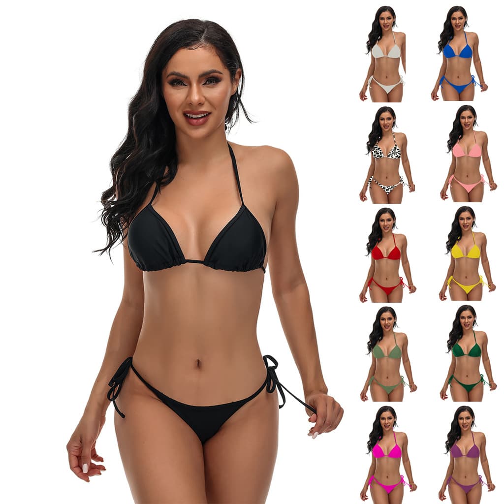 (Cross-border trading), sexy split swimwear, belt, Amazon, European style