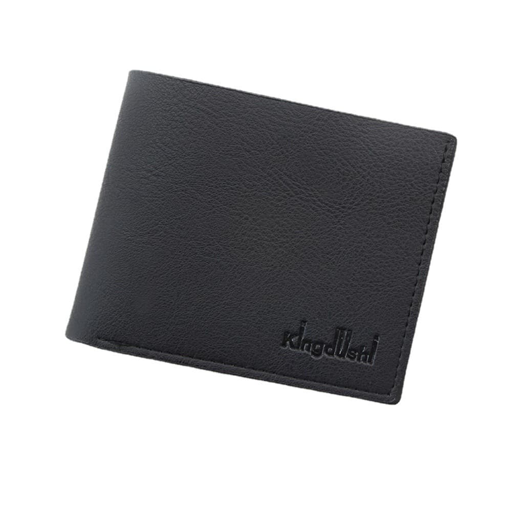 Fashionable short trend casual solid color capacious polyurethane wallet, simple and elegant design