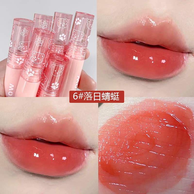 kakashow Lip balm, glass lip gloss, moisturizing lipstick, mirror effect, plump lips effect