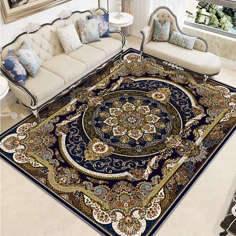 (Cross-border trading), retro carpet for living room, boho style, (Physicals)