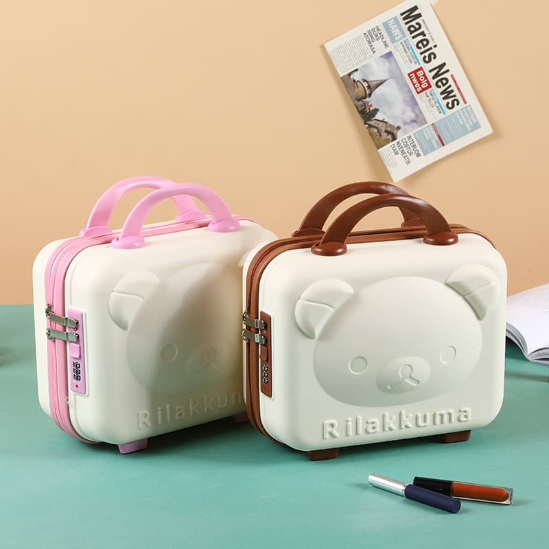 Storage system, handheld capacious suitcase for traveling, 14 inch