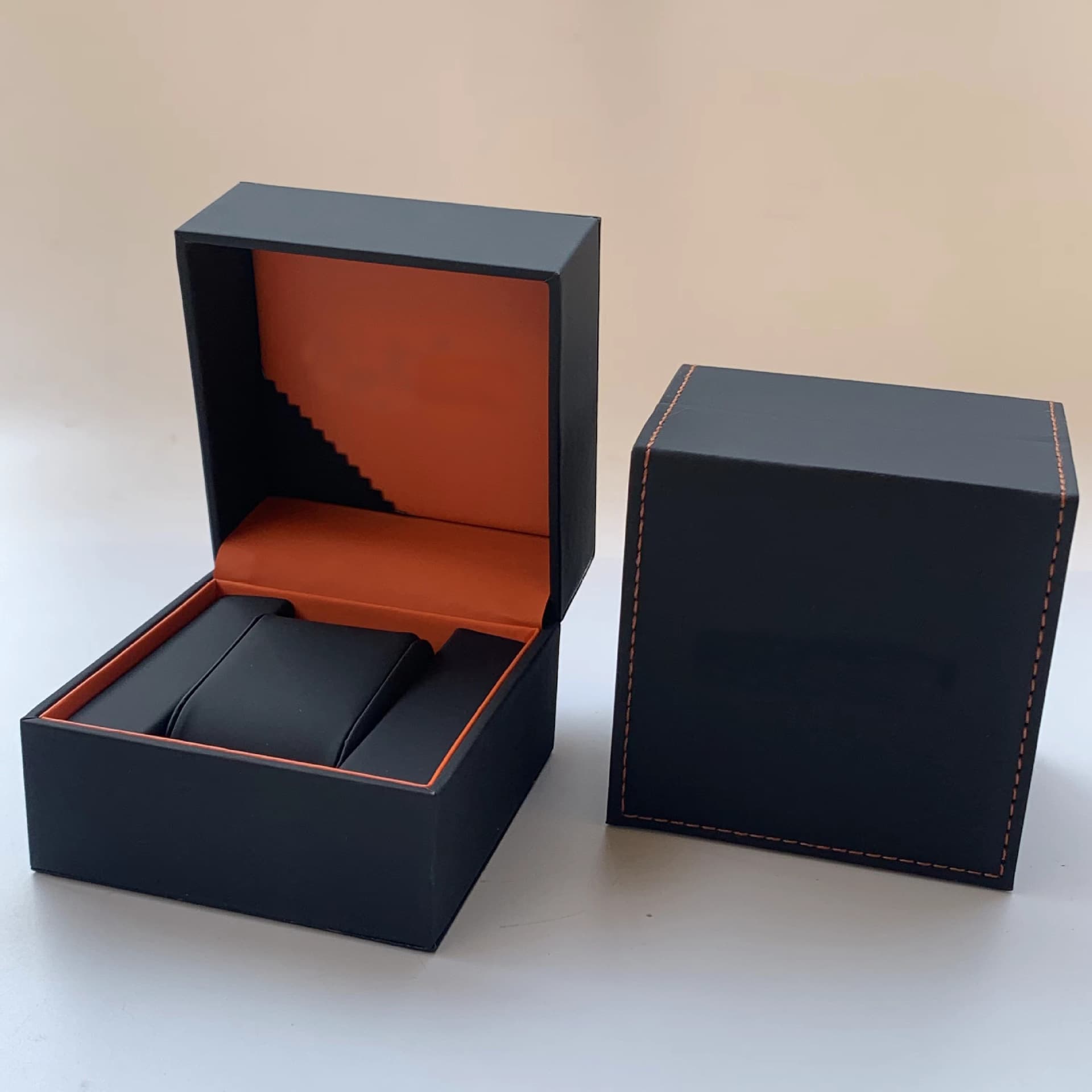 Watch box, polyurethane high-end watch strap, gift box, with your logo imprint