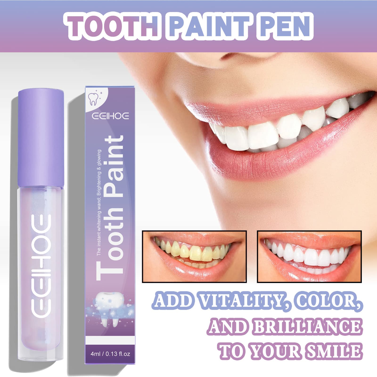 Eelhoe, fresh toothbrush for oral cavity