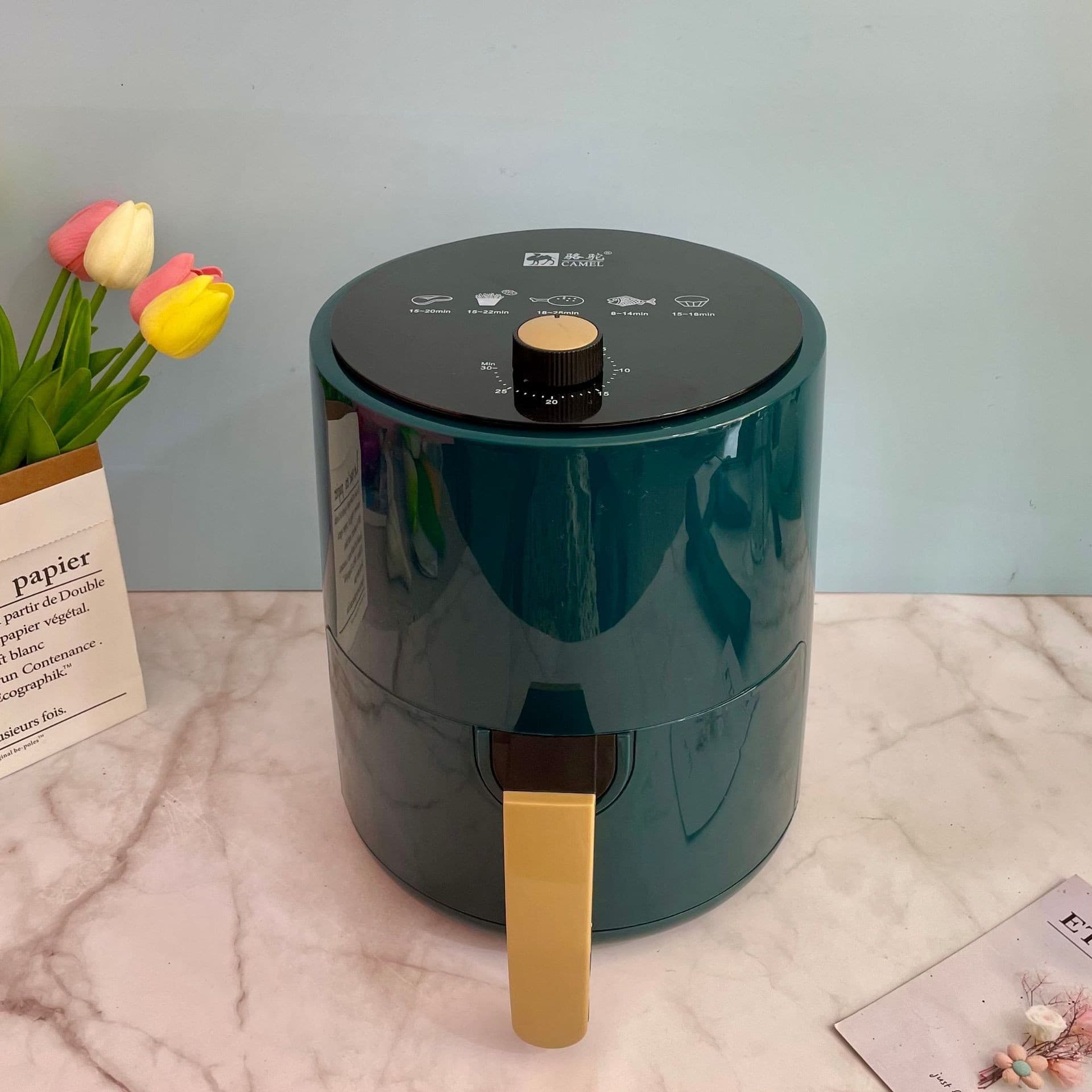 Camel air -fryer multi -functional home automatic electric fryerless smoke non -oil smoke oven, cross -border foreign trade wholesale