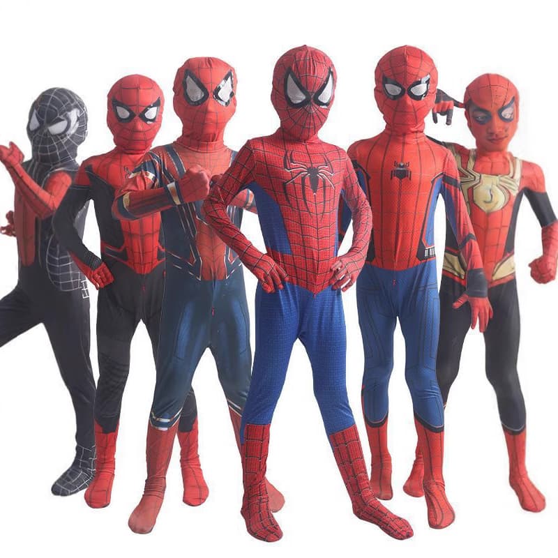 Spider-length man jumpsuit children's Halloween costume expedition clothes extraordinary steel Myers costume Gwen
