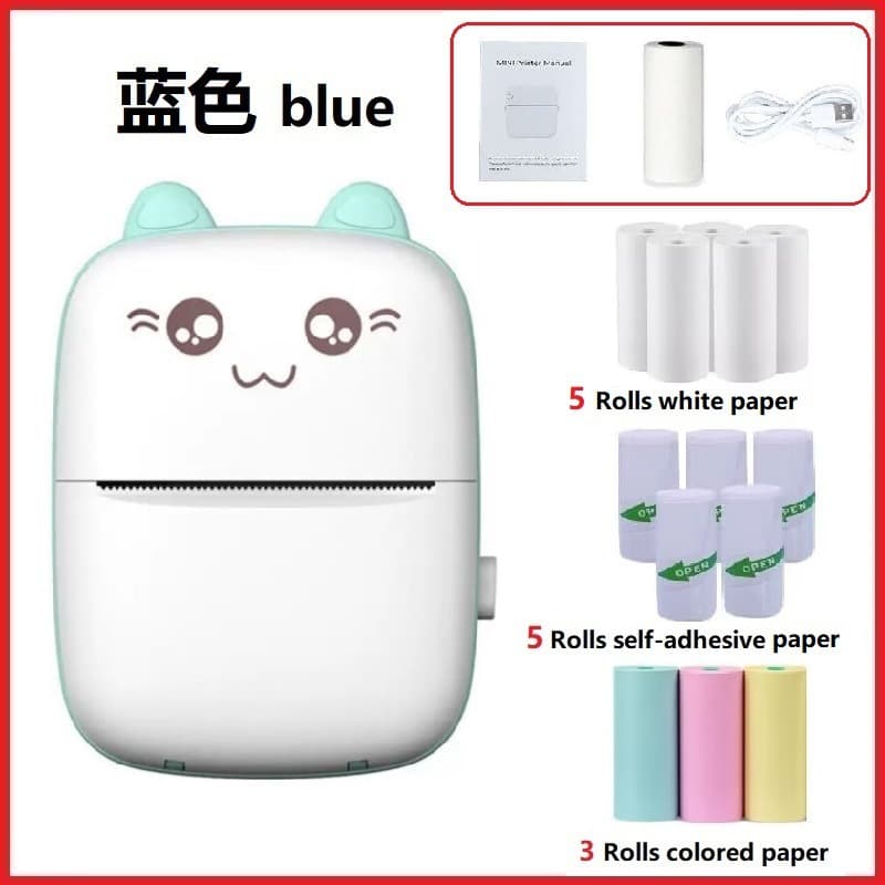 (Cross-border trading), small handheld pocket printer, mobile phone, C9, bluetooth