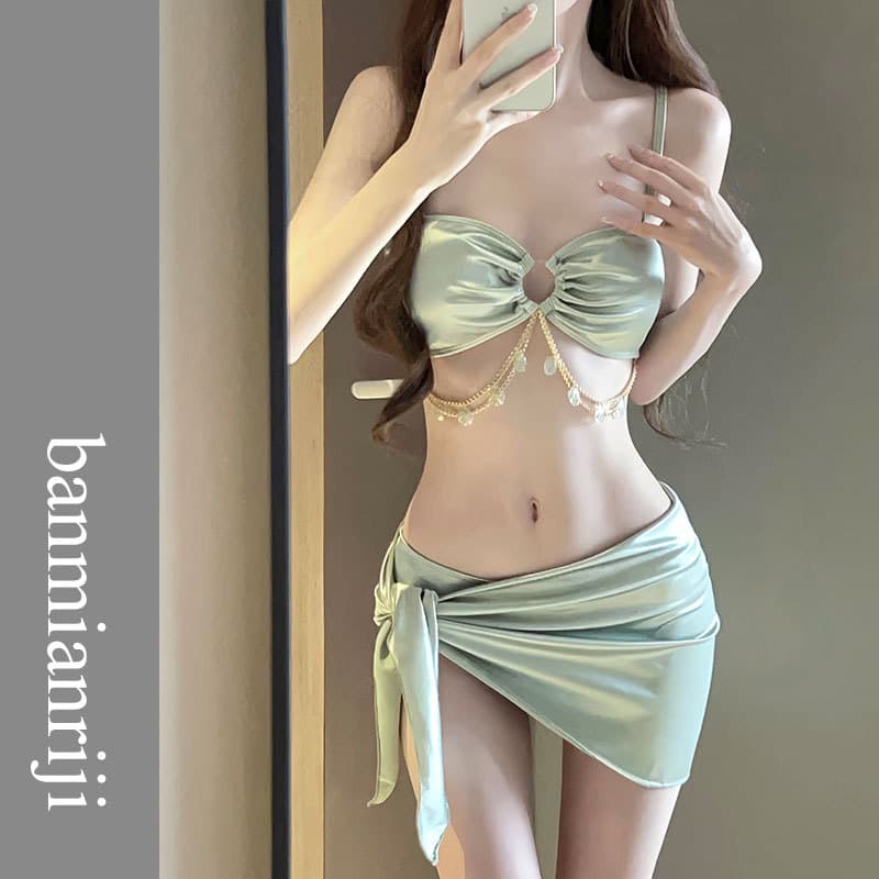 Sexy swimwear, set, 3 piece set